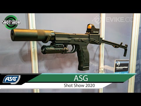 B&T Universal Service Weapon GBB, EVO ATEK AEG + MORE - ASG @ Shot Show 2020