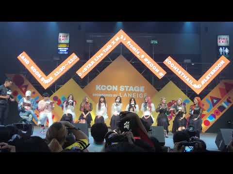 180930 Fromis_9 KCON Thailand 2018 Star live Talk x M2