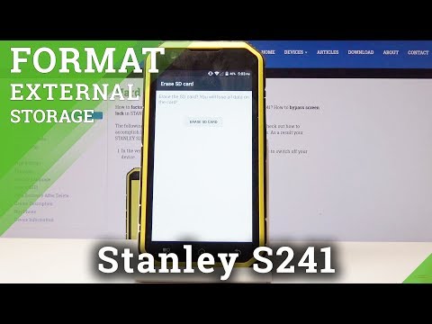 How to Format SD Card in STANLEY S241 - Repair External Storage