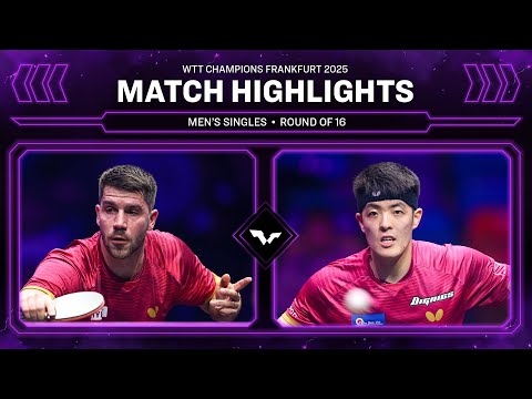 Patrick Franziska vs Dang Qiu | MS R16 | #WTTFrankfurt 2025