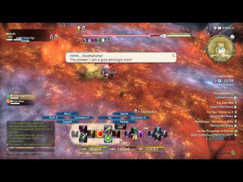 Level 50 Summoner Quest Battle: Final Fantasy XIV: ARR
