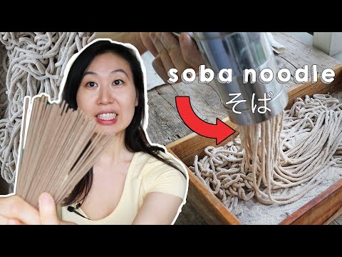 HOW TO MAKE SOBA NOODLE (EASY METHOD) | GLUTEN-FREE 100% BUCKWHEAT SOBA NOODLES