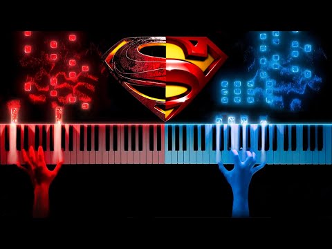 Man of Steel x Superman - Hans Zimmer & John Williams EPIC PIANO MASHUP