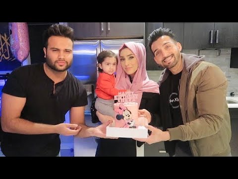 SURPRISING BABY SIERRA WITH A NEW BIRTHDAY CAKE THAT I DESTROYED | Sohail Sheikh