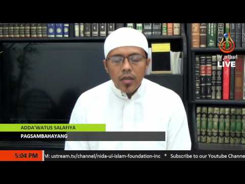 Pag-sambahayang 2 - Sheikh Abdulhakim 'Aud Muksin (Tausug)