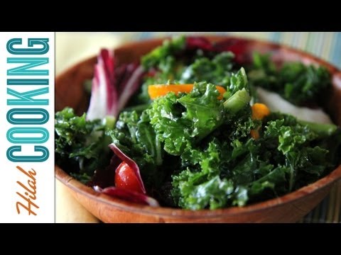 ケールサラダの作り方｜Hilah Cooking (How To Make Kale Salad | Hilah Cooking)