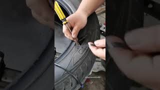 Goodyear side wall tire repair