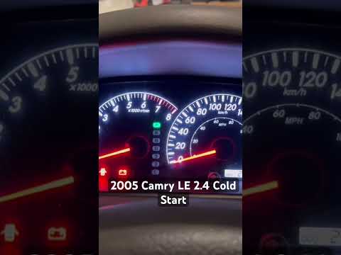 Thumbnail for 2005 Toyota Camry LE 2.4 Cold Start #toyota #camry #coldstart #startup by Toyota, Toyota Camry