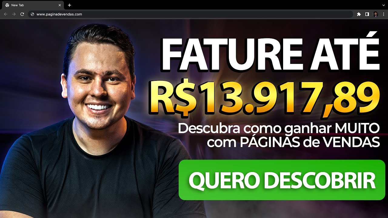 Como criar uma PÁGINA DE VENDAS que CONVERTE