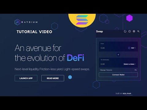 Raydium (DEX) -The Solana Based Decentralised Finance Protocol -The Uniswap of The Solana Blockchain