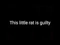 This Little Rat Is Guilty From The Incredibles