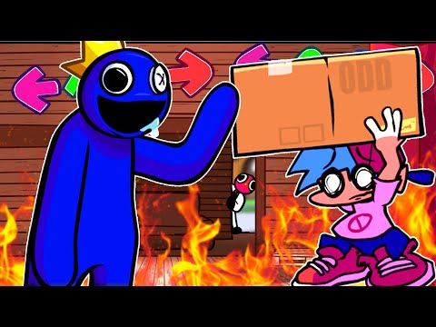 Combatto CONTRO BLUE Dei RAINBOW FRIENDS In Una BATTAGLIA RAP EPICA