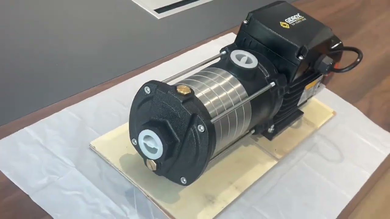 How a Horizontal Multistage Pump Works
