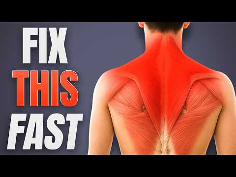 Fix Muscle Knots in Your Neck and Upper Back FAST (Unlock Traps)