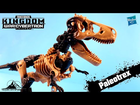 Transformers War for Cybertron Kingdom Deluxe Class PALEOTREX Video Review