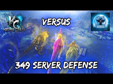 Ark Official PS4 PvP - Karma Crew - 349 Home Server Defense