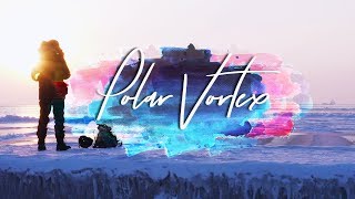 POLAR VORTEX FREEZES CHICAGO  | Drone video of Arctic Chicago [4K]