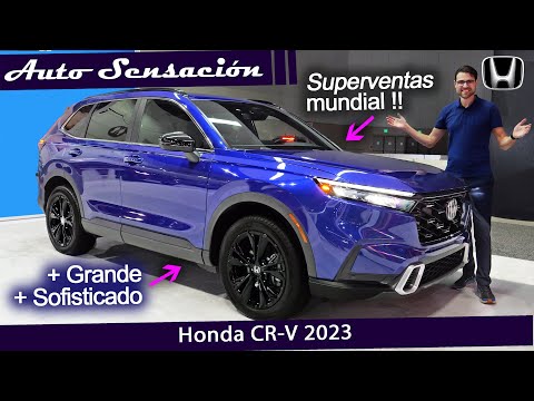 Presentación  Honda CR-V 2023 .LA receta del exito: un SUV muy completo y más sofisticado que antes.