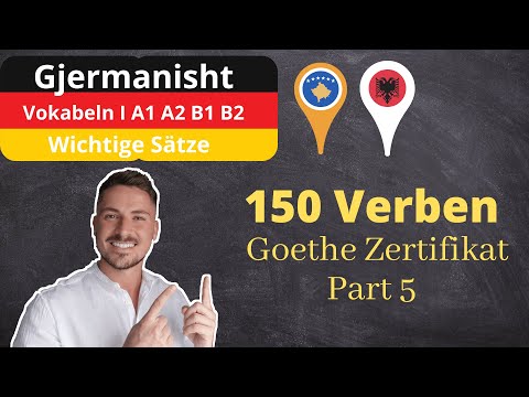 Goethe A1 I A2 I B1 I B2 // Mëso Gjermanisht // 150 folje I Bashkim Familjar - Part 5