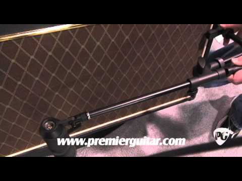 NAMM '11 - Audix Microphones CabGrabber-XL & CG-BOOM Boom Arm for CabGrabber