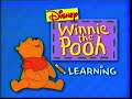 Intervals To Winnie The Pooh Learning Making Friends 1994 VHS