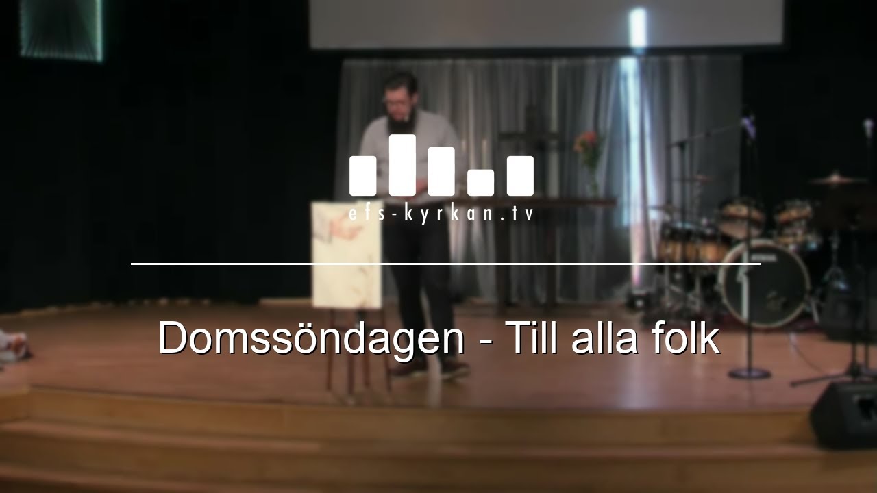Domssöndagen – Till alla folk