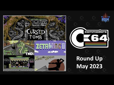 C64 Round Up: May 2023 - Cursed Tomb, Zeta Wing 2, Newsstand