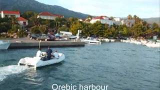 preview picture of video 'PELJESAC, Croatia - Part 2.  By Apartments HELENA, Orebic'