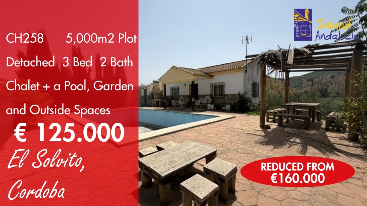 Chalet for sale in Fuente-Tójar - CH258