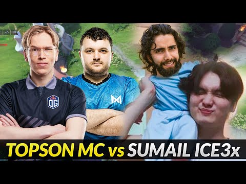Sumail Iceiceice vs Topson MindControl - 10259mmr Matchup of Pros