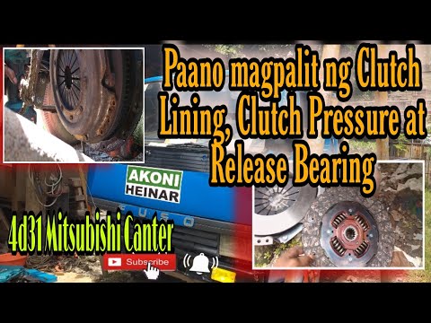4d31 Mitsubishi Canter || Clutch Lining, Clutch Pressure and Release Bearing