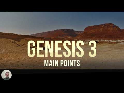 The Main Points of Genesis 3