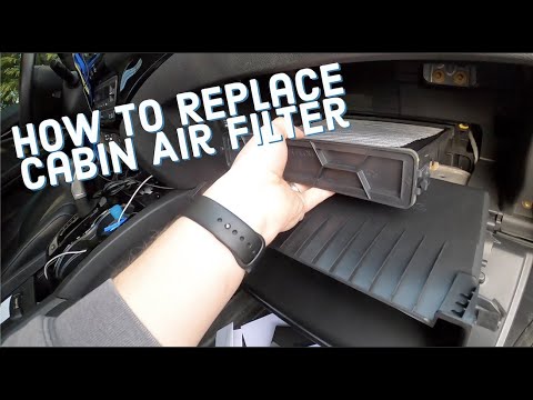 How to replace Cabin Air Filter - K&N Reusable air filter - Ridgeline/Pilot/Passport