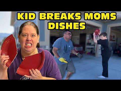 Kid Breaks Mom's NEW Dinner Plates For No Reason! [Original]