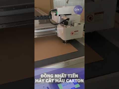 Máy cắt mẫu carton ở Đồng Nhất Tiến