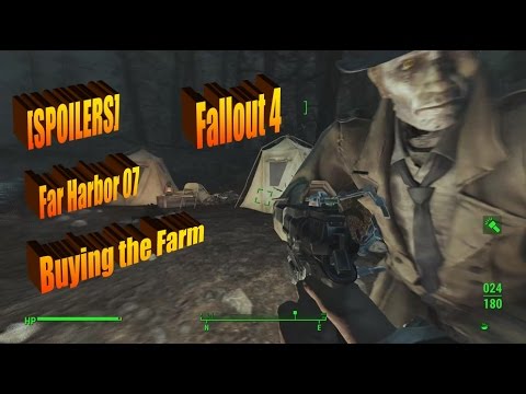 [SPOILERS - Far Harbor 07] 50ish Gamer Let's Plays Fallout 4 Part 68 - Buying the Farm