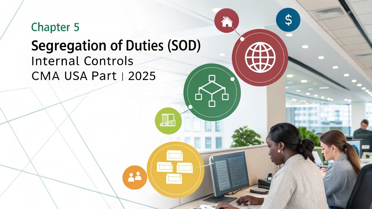 Chapter 5 – Segregation of Duties (SoD) | Internal Controls | CMA USA Part 1 2025 | Section E