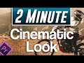 Cinematic Look Trick in Premiere Pro