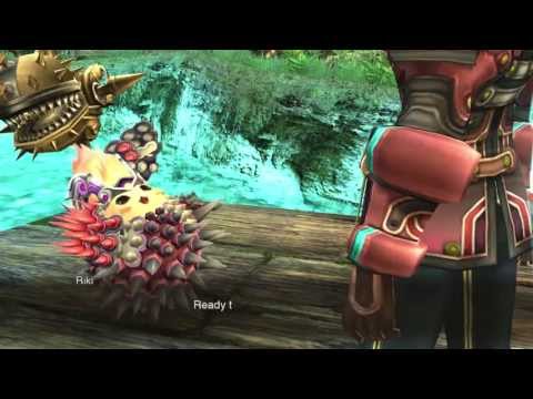 (Wii) Xenoblade Chronicles HD Cutscene 054b - How Riki Became the Heropon - JAPANESE
