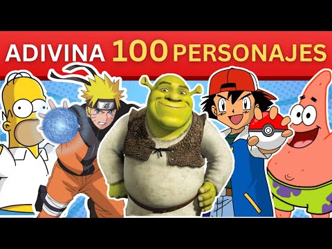 🤔⚡Guess 100 Cartoon Characters: Animated Characters Quiz