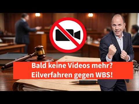 Video Thumbnail: Bald keine Videos mehr? 📵 Eilverfahren gegen WBS.LEGAL! | Anwalt Christian Solmecke