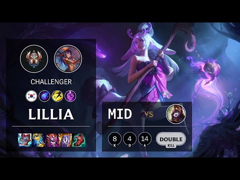Lillia Mid vs Lulu - KR Challenger Patch 11.5