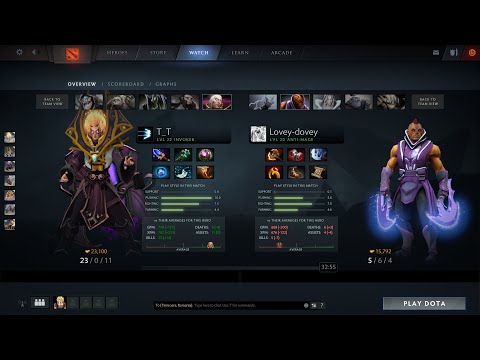 Dendi Dota2: Beyond Godlike Invoker 23-0 VS AntiMage