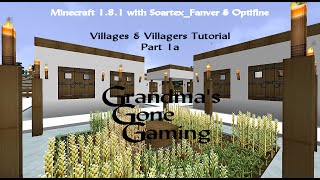 preview picture of video 'Villages & Villagers Tutorial--Part 1a'