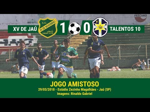 XV de Jaú 1x0 Talentos 10 - 29/03/2018 - [AMISTOSO]