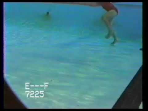 Karen & Shannon swimming at Katella     1989   (I think)