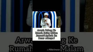 Download lagu Benarkah Arwah Pulang Ke Rumah Setiap Malam Jum'at - Buya Yahya mp3