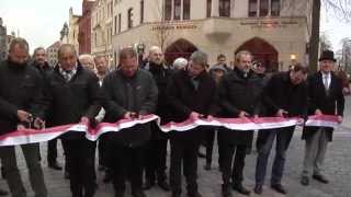 preview picture of video 'Einweihung der Johannes-Runge-Straße in Wittenberge'