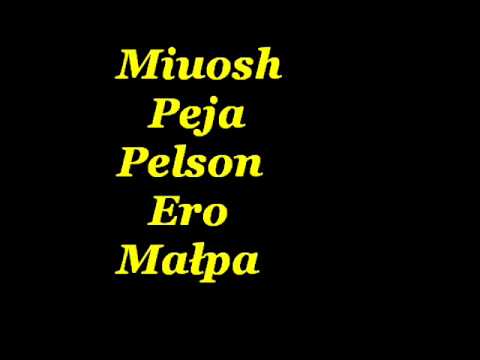 Miuosh,Peja,Pelson,Ero,Małpa-Jestem z tąd, jestem sobą (Wooqash Blend)