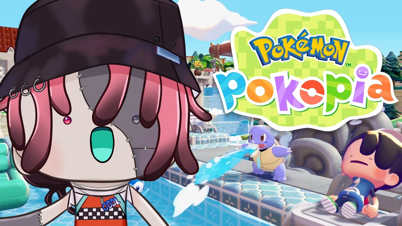 【Pokopia】comfy time with some Pokémons!